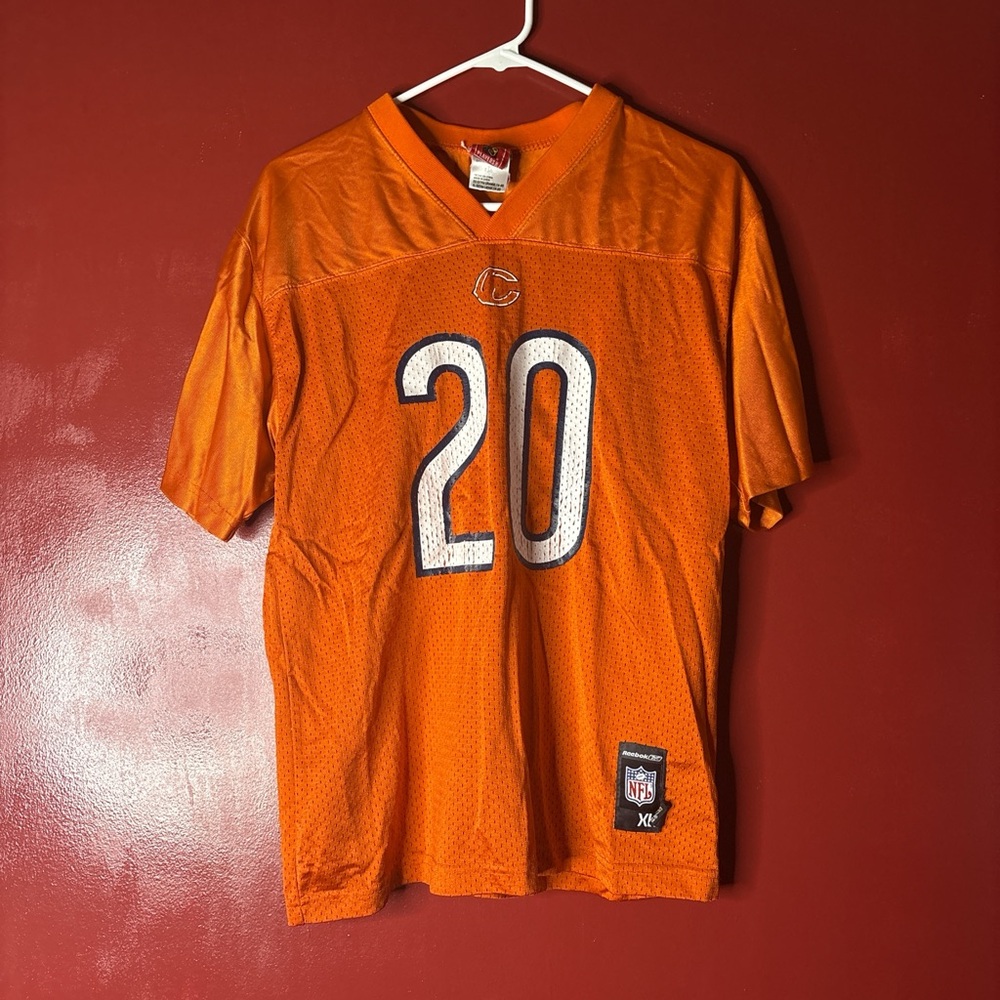 NFL Men's Orange #20 Mesh Football Jersey